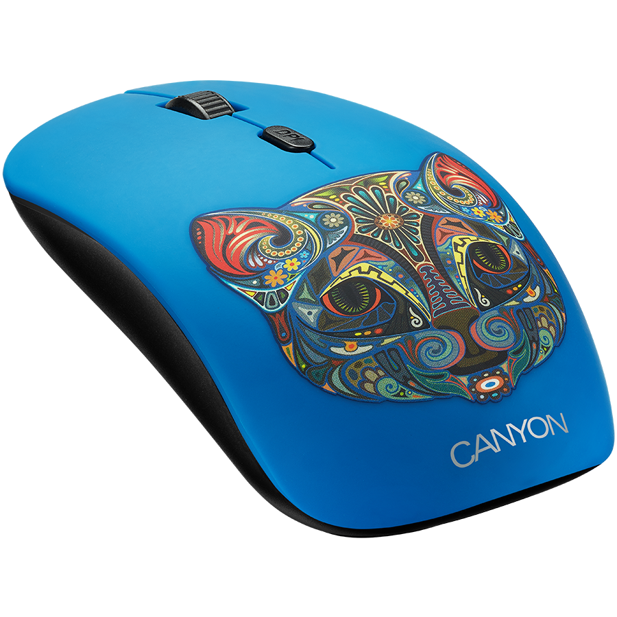 Мишка CANYON Безжичен, Оптичен, 800dpi 1200dpi 1600dpi