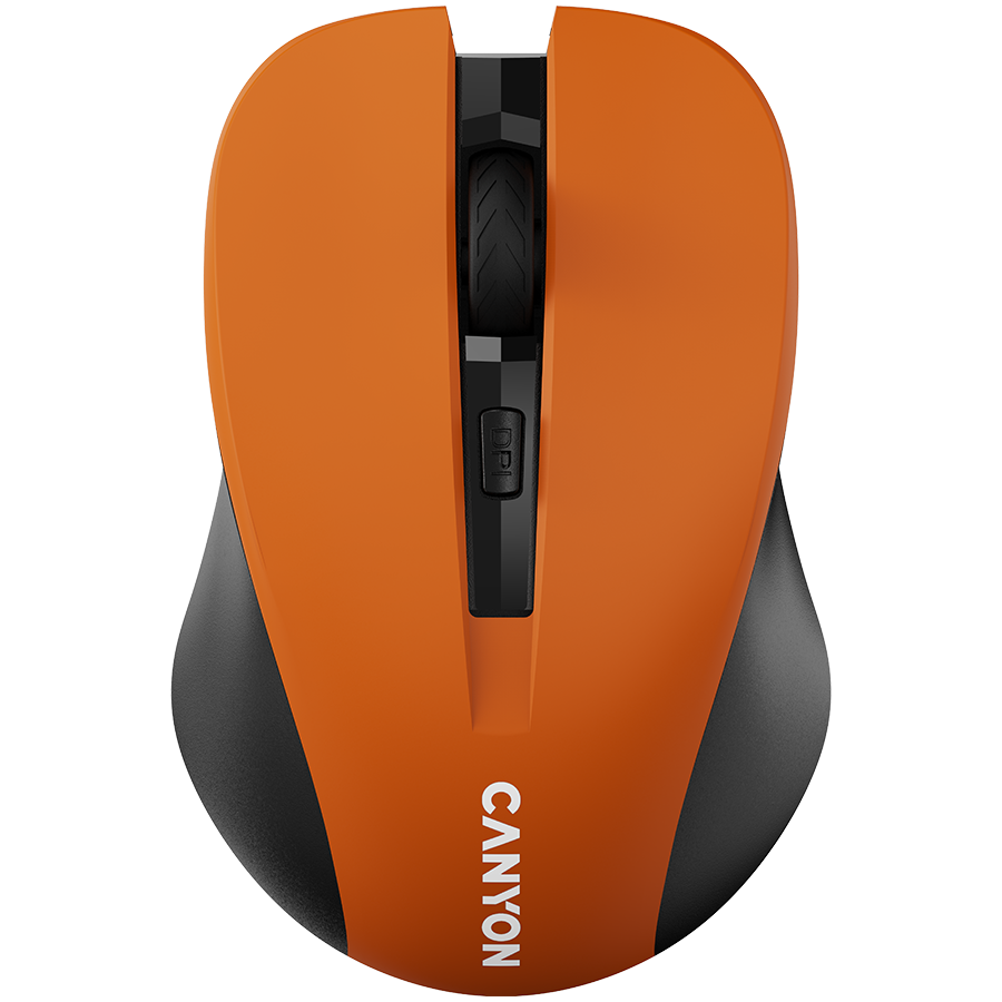 Мишка CANYON Безжичен, Оптичен, 800dpi/1200dpi/1600dpi