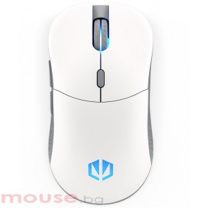 Геймърска безжична мишка ENDORFY Gem Plus - Onyx White