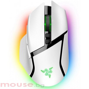 Геймърска мишка Razer Basilisk V3 Pro 35K, White, Gaming Mouse, HyperSpeed Wireless, Bluetooth, ...