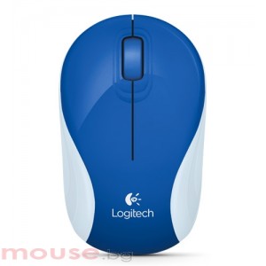 Logitech Wireless Mini Mouse M187, brave blue