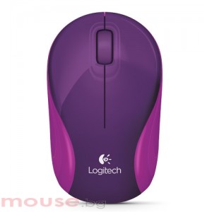Logitech Wireless Mini Mouse M187, playfully purple