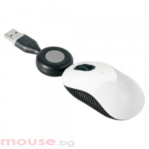 Мишка TARGUS Compact Blue Trace Wired Mouse White