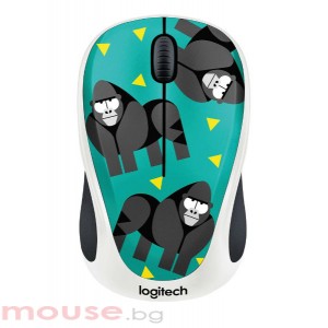 Мишка LOGITECH M238 безжична Party Collection - GORILLA