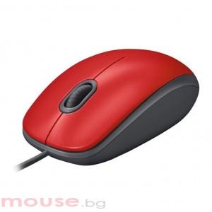 Мишка LOGITECH M110 Silent – червен