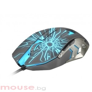Мишка FURY Gaming mouse, Gladiator, optical 3200DPI, Illuminated black