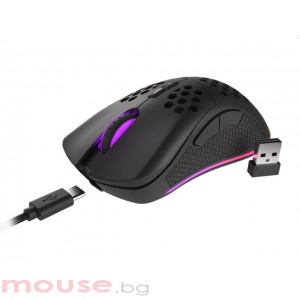 Мишка GENESIS Gaming Mouse Zircon 550 Wireless 8000 DPI Black