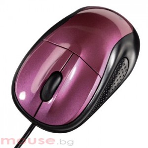 Оптична мишка HAMA AM-100 розова, USB