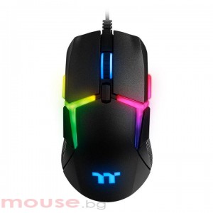 Геймърска мишка TteSports Level 20 RGB Black, Оптична