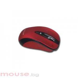 Мишка DELUX DL-M483GL Red/Black