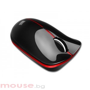 Мишка DELUX DLM-390/USB/BLACK/RED USB