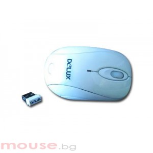 Мишка DELUX DL-M350GLPLUSGM01UF/WHITE Wireless