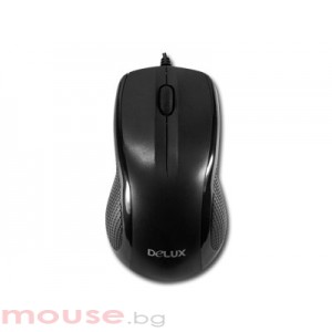 Мишка DELUX DLM-388 Black