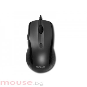 Мишка DELUX DLM-528 Black