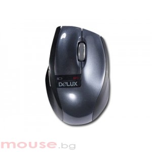 Мишка DELUX DLM-526GB Grey