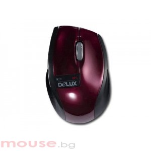 Мишка DELUX DLM-526GB Bordo