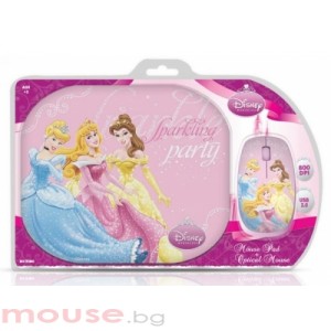 Мишка DISNEY MOUSE+PAD PRINCESS