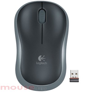 Мишка Logitech M185 Wireless Mouse for Notebook Gray