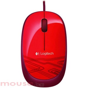 Мишка LOGITECH M105 Оптична жична червен