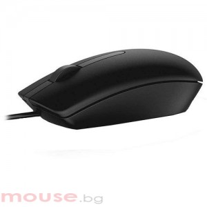 Мишка DELL MS116 жична оптична черна