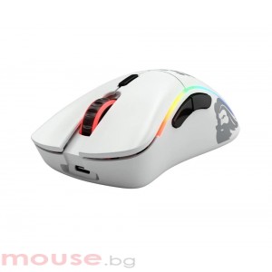 Геймърска мишка Glorious Model D- Wireless (Matte White)