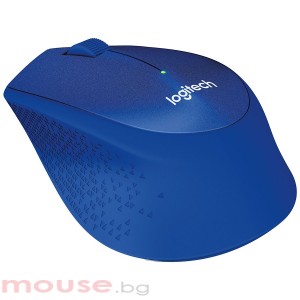 Мишка LOGITECH M330 SILENT PLUS безжичен оптичен син