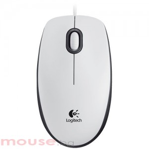 Мишка LOGITECH Mouse M100 White