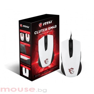 Мишка MSI GAMING MOUSE CLUTCH GM40 W