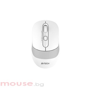 Безжична мишка A4tech FB10C Fstyler Grayish White , Bluetooth, 2.4GHz, Литиево-йонна батерия, Бял