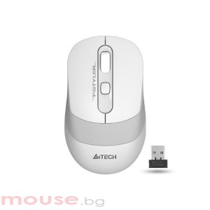 Оптична мишка A4tech FG10 Fstyler, безжична, Бял