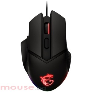 Геймърска мишка MSI Wired, Оптичен, 400dpi/800dpi/1600dpi/3200dpi/6400dpi