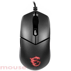 Геймърска мишка MSI Wired, Оптичен, 400dpi/800dpi/1600dpi/3200dpi/5000dpi