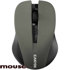 Мишка CANYON Безжичен, Оптичен, 800dpi/1200dpi/1600dpi