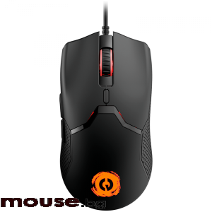 Геймърска мишка CANYON Carver GM-116,  6keys Gaming wired mouse, A603EP sensor, DPI up to 3600, rubber coating on panel, Huano 1million switch, 1.65M PVC cable, ABS material. size: 130*69*38mm, weight: 105g, Black