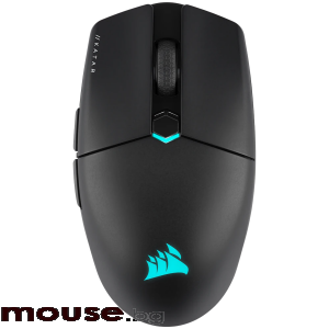 Геймърска мишка Corsair KATAR Elite Wireless Gaming Mouse, Black, 26000 DPI, Optical, EAN:0840006657545