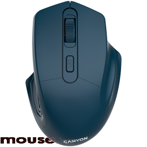 Мишка CANYON Безжичен, Оптичен, 800dpi/1200dpi/1600dpi