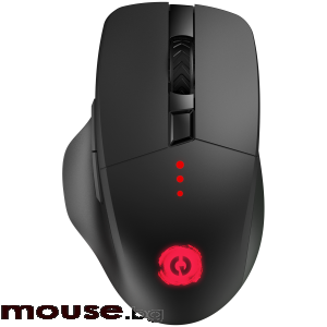 Геймърска мишка CANYON mouse Crusader GMW-13 RGB 7buttons Wireless Black