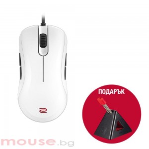 Геймърска мишка ZOWIE, ZA13, Оптична, Кабел, USB, Бяла + ZOWIE CAMADE