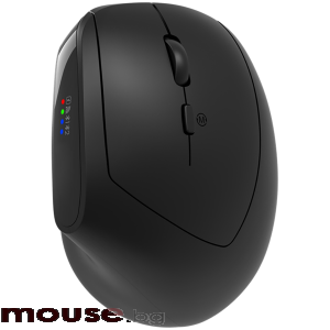 Мишка CANYON mouse MW-25 Ergonomic LED AA Dual mode Wireless Black