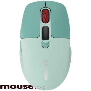 Мишка CANYON mouse MW-26 LCD Silent Dual Mode Wireless Green