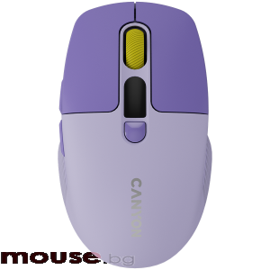 Мишка CANYON mouse MW-26 LCD Silent Dual Mode Wireless Violet