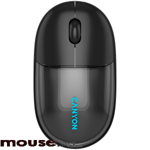 Мишка CANYON mouse OnClick 24 BT/ Wireless Transparent/Black