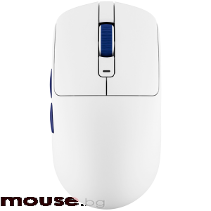 Геймърска мишка ROYAL KLUDGE M30 White Blue Gaming Mouse PAW 33111K