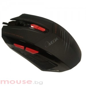 Мишка OMEGA CMM292RD /7D /BLACK-RED