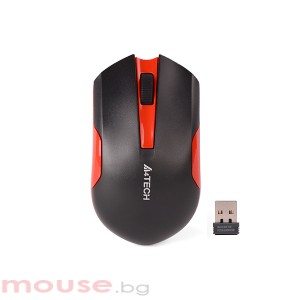 Мишка A4 G3-200N V-TRACK WL BLCK+RED