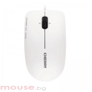 Жична мишка CHERRY MC 2000, 1600dpi, бяла, USB