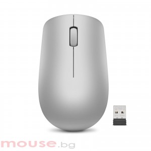 Аксесоар за настолен компютър Lenovo 530 Wireless Mouse Platinum Grey GY50Z18984
