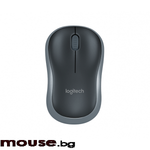 Безжична оптична мишка LOGITECH M185, Сива, USB