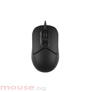 Мишка A4 FM12 USB OPT BLACK