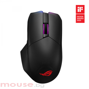 Геймърска мишка ASUS ROG Chakram Wireless/BT with Qi Charging